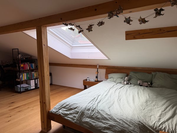 3½ ZIMMER-DACHWOHNUNG IN UNTERÄGERI (ZG), MÖBLIERT, TEMPORÄR 4