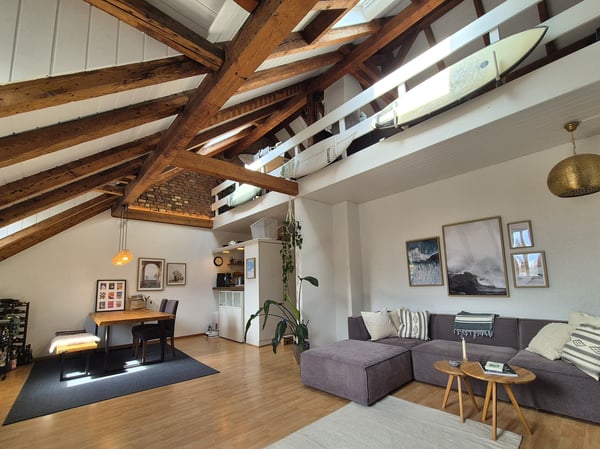 2½ ZIMMER-MAISONETTEWOHNUNG IN BERN - BREITENRAIN, MÖBLIERT, TEMPORÄR 1