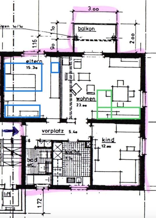 3 ZI-WOHNUNG IN ZÜRICH - KREIS 10 WIPKINGEN, MÖBLIERT, TEMPORÄR 10