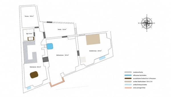 3½ ZI-WOHNUNG IN SCHAFFHAUSEN, MÖBLIERT, TEMPORÄR 10