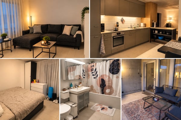 2½ ZI-WOHNUNG IN WINTERTHUR - TÖSS, MÖBLIERT, TEMPORÄR 1