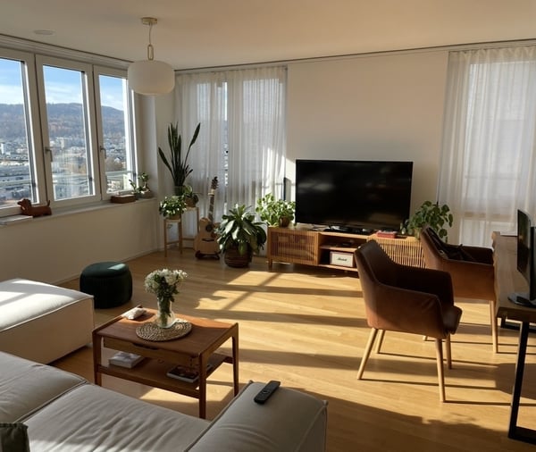 3½ ZI-WOHNUNG IN ZÜRICH - KREIS 9 ALTSTETTEN, MÖBLIERT, TEMPORÄR 1