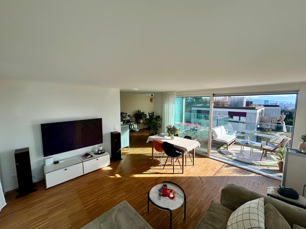 3½ ZIMMER-ATTIKAWOHNUNG IN ZÜRICH - KREIS 10 HÖNGG, MÖBLIERT, TEMPORÄR 3