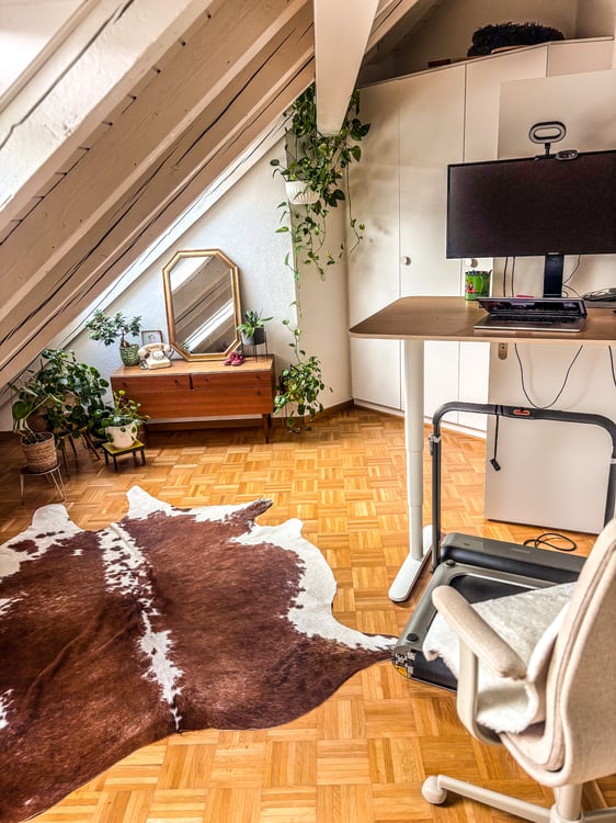 3½ ZIMMER-ATTIKAWOHNUNG IN ZÜRICH - KREIS 3 WIEDIKON, MÖBLIERT, TEMPOR 7