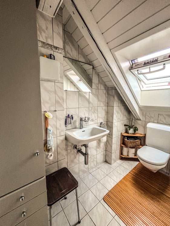 3½ ZIMMER-ATTIKAWOHNUNG IN ZÜRICH - KREIS 3 WIEDIKON, MÖBLIERT, TEMPOR 9