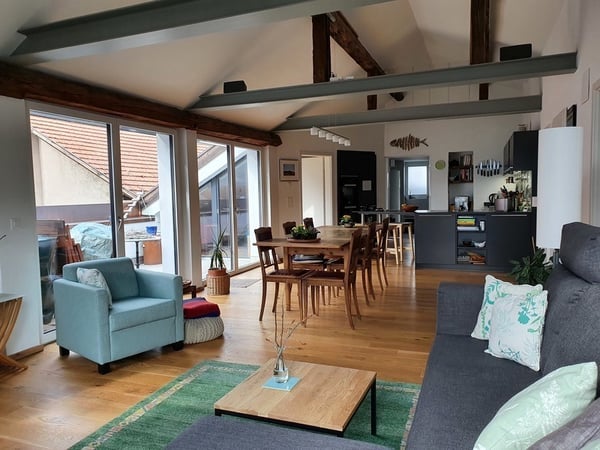 3½ ZIMMER-LOFT IN ZIZERS (GR), MÖBLIERT, TEMPORÄR 2