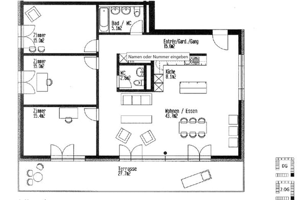 3½ ZI-WOHNUNG IN ZÜRICH - KREIS 11, MÖBLIERT, TEMPORÄR 6