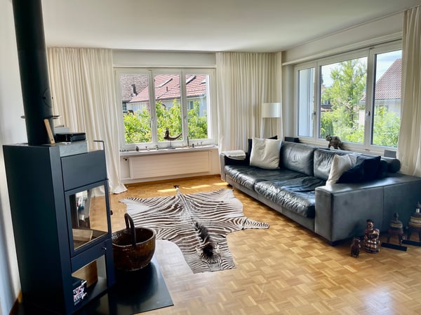 3½ ZIMMER-MAISONETTEWOHNUNG IN ZOLLIKON (ZH), MÖBLIERT, TEMPORÄR 1