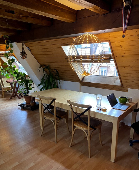 1½ ZIMMER-DACHWOHNUNG IN ZÜRICH - KREIS 3 SIHLFELD, MÖBLIERT, TEMPORÄR 2