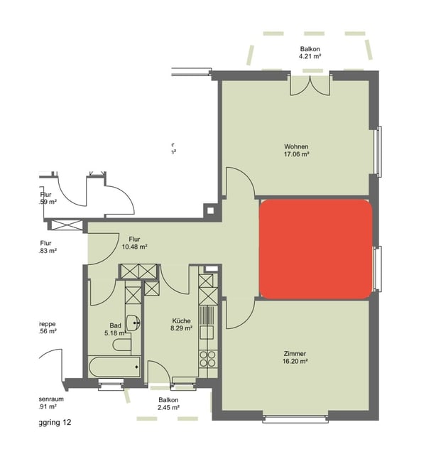 2½ ZI-WOHNUNG IN LUZERN, MÖBLIERT, TEMPORÄR 7