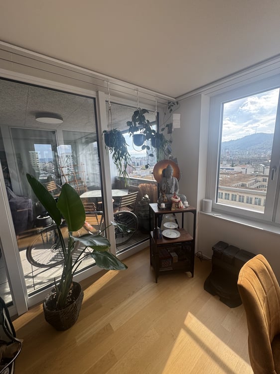 3½ ZI-WOHNUNG IN ZÜRICH - KREIS 9 ALTSTETTEN, MÖBLIERT, TEMPORÄR 5