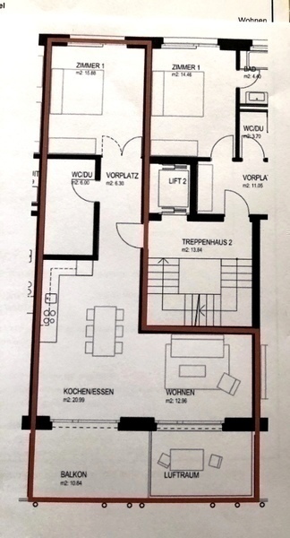 1½ ZI-WOHNUNG IN BASEL - ISELIN, MÖBLIERT, TEMPORÄR 10