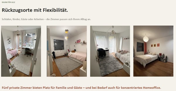 6½ ZIMMER-HAUS IN SPIEGEL B. BERN (BE), MÖBLIERT, TEMPORÄR 3