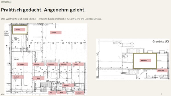 6½ ZIMMER-HAUS IN SPIEGEL B. BERN (BE), MÖBLIERT, TEMPORÄR 5