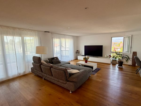 4½ ZIMMER-ATTIKAWOHNUNG IN STUDEN (BE), MÖBLIERT, TEMPORÄR 1