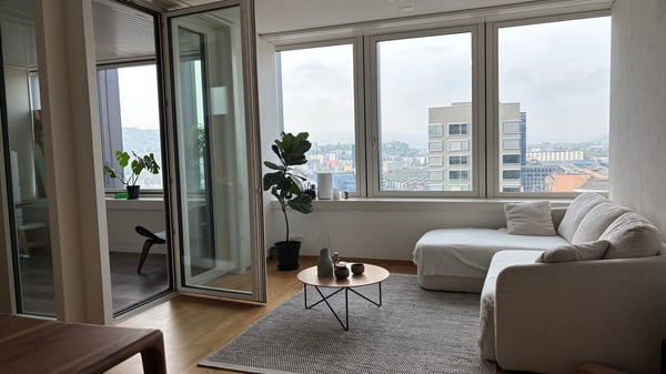 1½ ZI-WOHNUNG IN ZÜRICH - KREIS 9 ALTSTETTEN, MÖBLIERT, TEMPORÄR 1