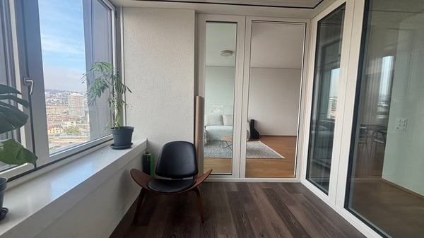 1½ ZI-WOHNUNG IN ZÜRICH - KREIS 9 ALTSTETTEN, MÖBLIERT, TEMPORÄR 6