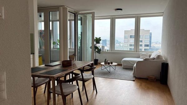 1½ ZI-WOHNUNG IN ZÜRICH - KREIS 9 ALTSTETTEN, MÖBLIERT, TEMPORÄR 2