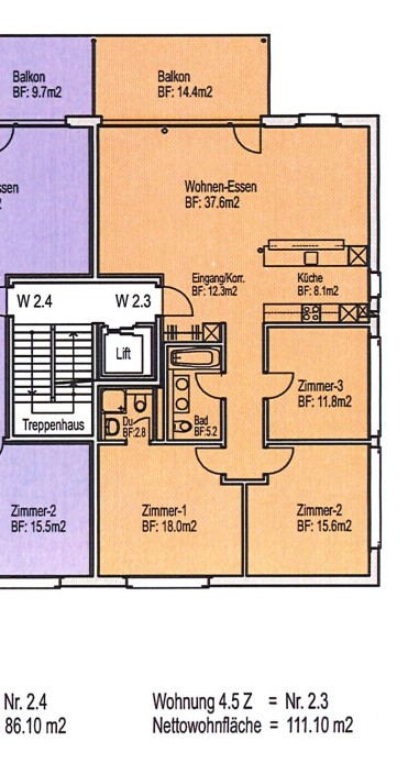 Moderne 1 1/2-Zimmerwohnung 12