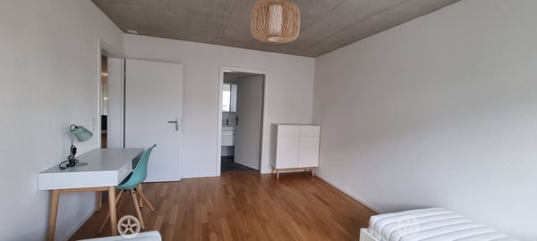 möbliertes WG-Zimmer mit eigenem Bad / chambre meublée en colocation avec salle de bain privée 1