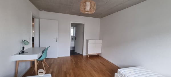 möbliertes WG-Zimmer mit eigenem Bad / chambre meublée en colocation avec salle de bain privée 1