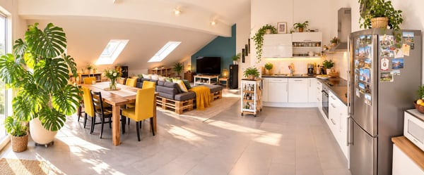 Grosszügige 4.5-Zimmer-Wohnung mit Balkon und schöner Aussicht in Allschwil 2