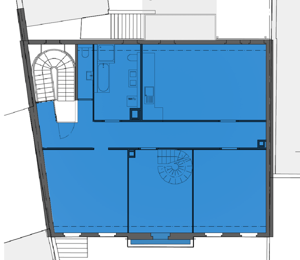 Traumhafte 5.5-ZimmerDACHwohnung mit riesiger Terrasse (60m2) an zentraler Lage (Altbau) 21