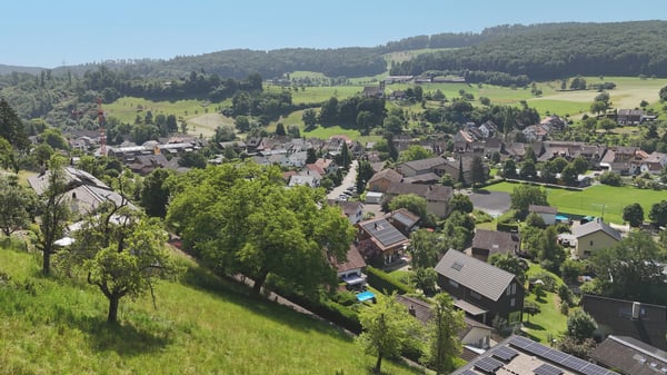 Attraktives Bauland in Hanglage mit Vision 5