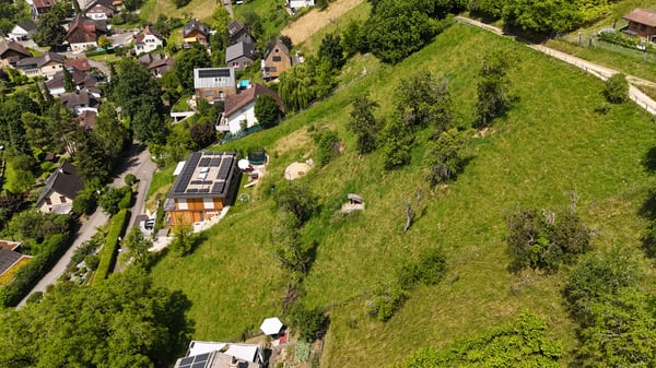 Attraktives Bauland in Hanglage mit Vision 3