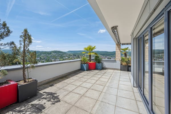 Sonnige Terrassenwohnung mit Panoramablick 8
