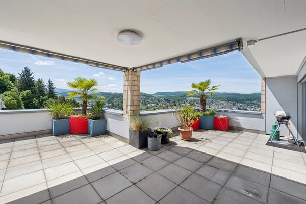 Sonnige Terrassenwohnung mit Panoramablick 2