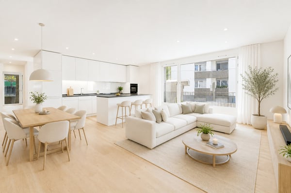 Neubauwohnung mit Lift auf zwei Ebenen mit Sitzplatz (W0.3) 1