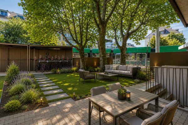 Moderne Garten-Maisonette - urban wohnen im grünen Riehen (W0.2) 13