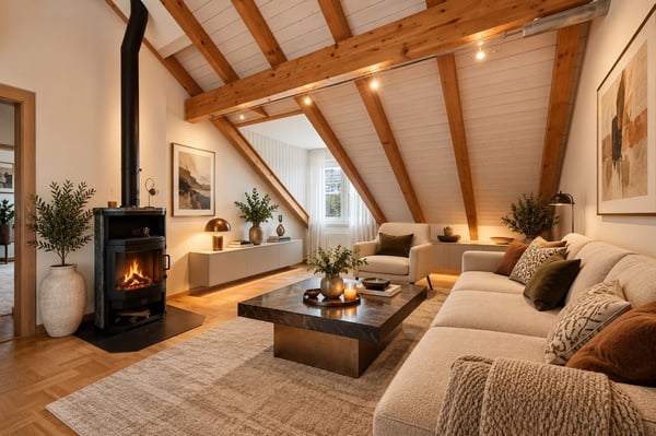 Ein Zuhause zum Verlieben - charmante Dachwohnung mit Sichtbalken 1