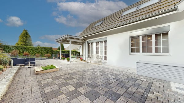 Familienfreundliches 1.5-Zimmer-Doppelhaus mit Cheminée und Sauna 11