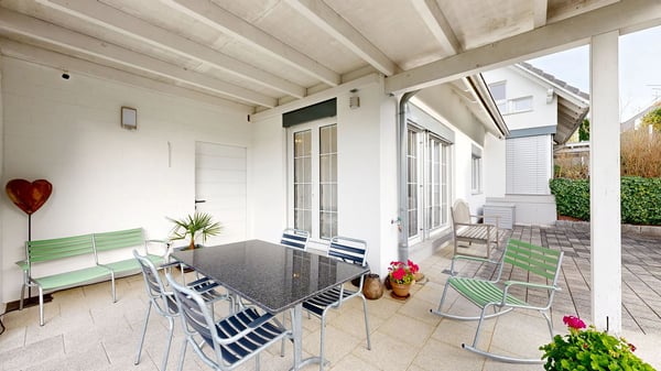 Familienfreundliches 1.5-Zimmer-Doppelhaus mit Cheminée und Sauna 10