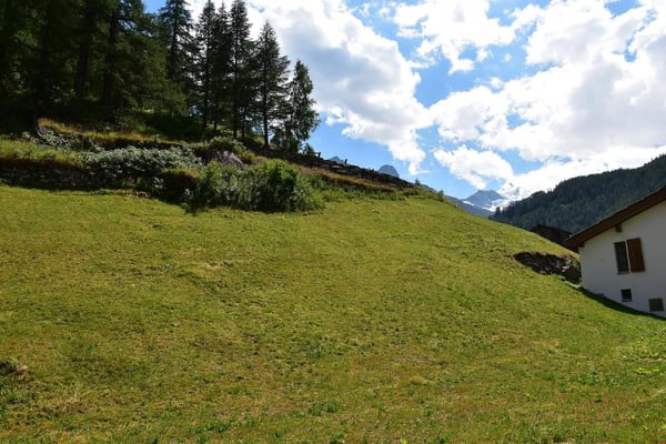 Bauland in zentraler und erhöhter Lage in Saas-Grund 4