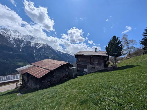 Rustikales Walliserhaus bei der Riederalp 14