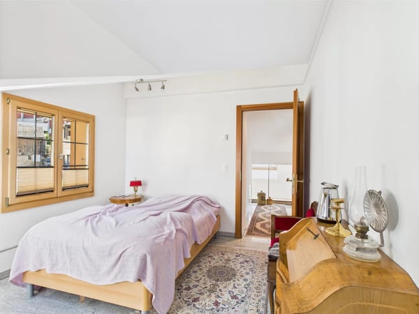 Einfamilienhaus an sonniger Lage und atemberaubender Weitsicht in Leuk 13