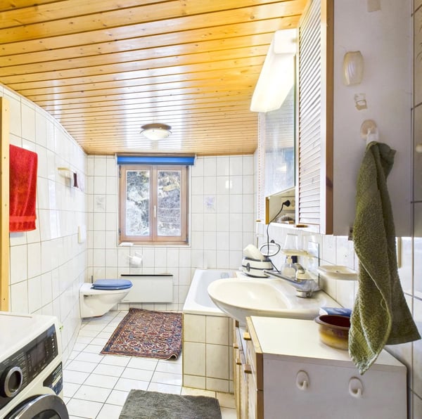 Altbauwohnung mit Nebengebäuden und Parkplätzen 5