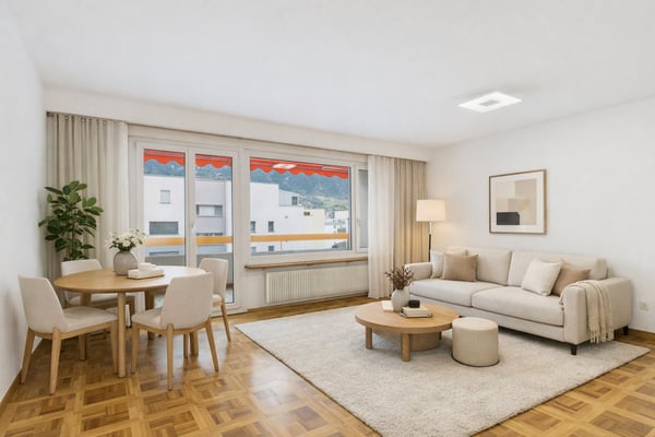 Helle Familienwohnung an idealer Lage in Naters 1