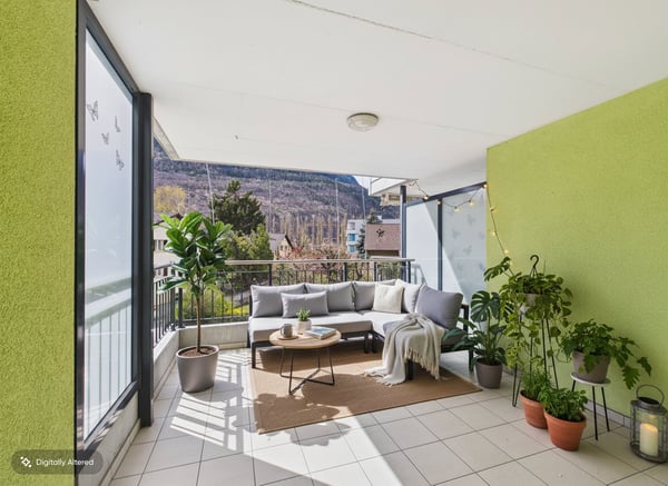 Stilvolles Wohnen mit Loggia in beliebtem Quartier in Visp 10
