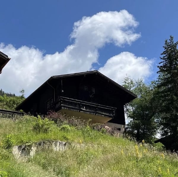 Charmantes Chalet über den Dächern von Binn 2