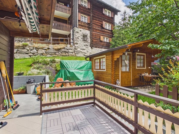 Wohlfühloase mit Gartenidyll & Bergsicht nahe Zermatt 13