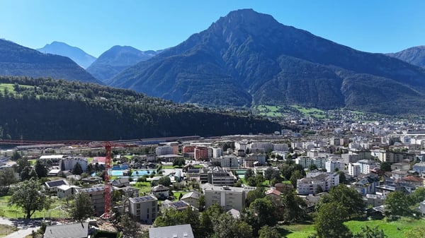 Gesuchtes Bauland über dem Rhonetal in Naters 4
