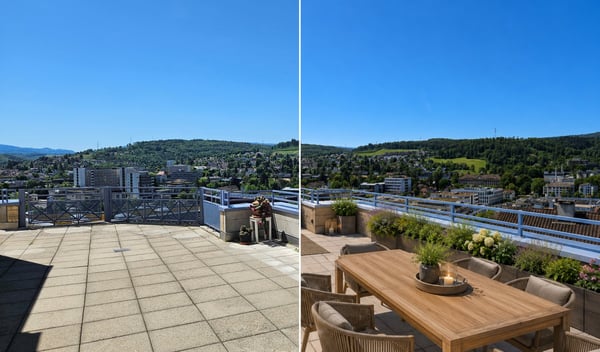 Wohnen wie im eigenen Haus - Attika-Maisonette mit Traumterrasse & Garten 3