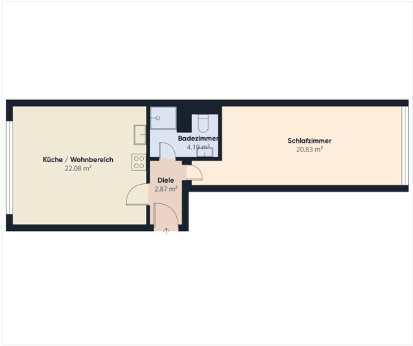 Willkommen in der Mittleren Strasse 141 in Basel! 5