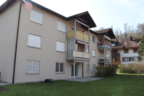 Moderne Eleganz: Stilvolle Wohnung mit grosszügigem Aussenbereich! 1