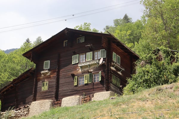 Walliser Zweifamilienhaus 1