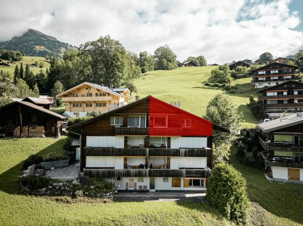1.5-Zimmerwohnung mit Bergsicht - Chalet im Rutsch 2